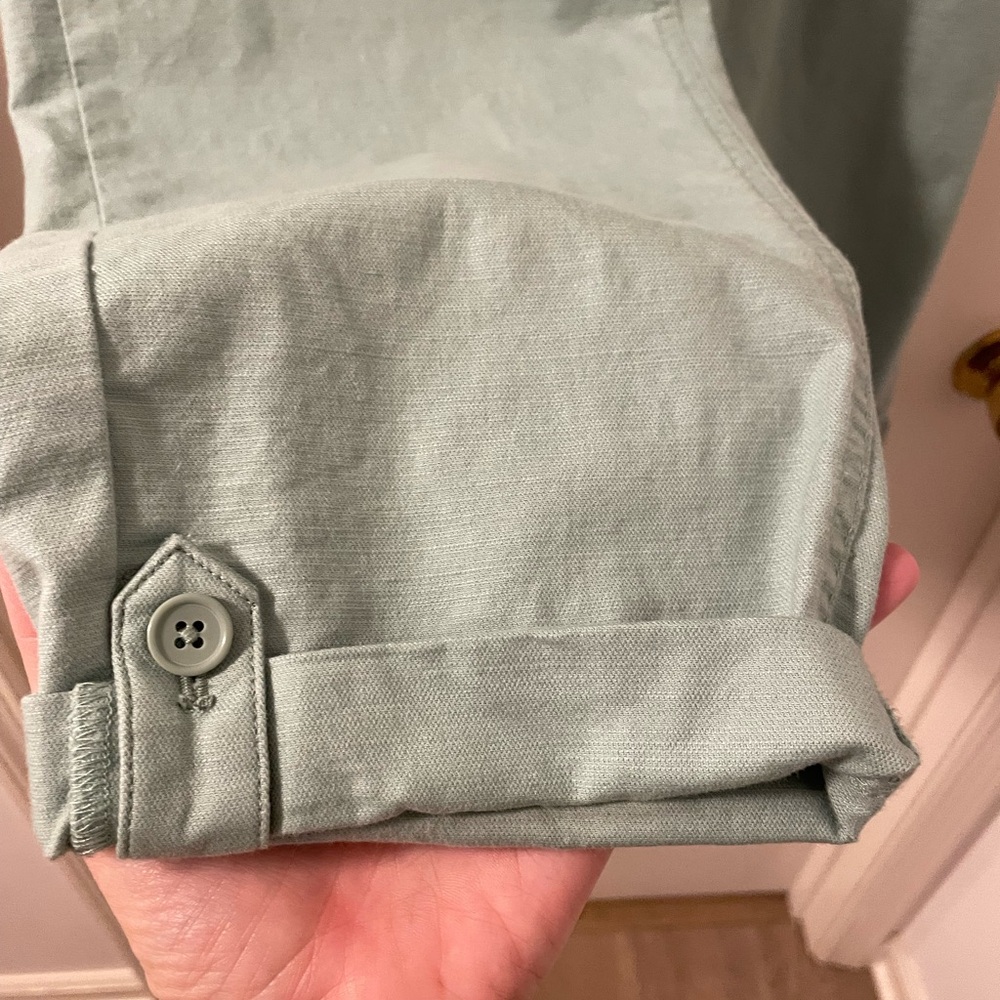 Talbots Sage Green Drawstring Cuff Pullon Pants S… - image 6